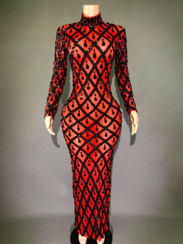 Red And Black Strips