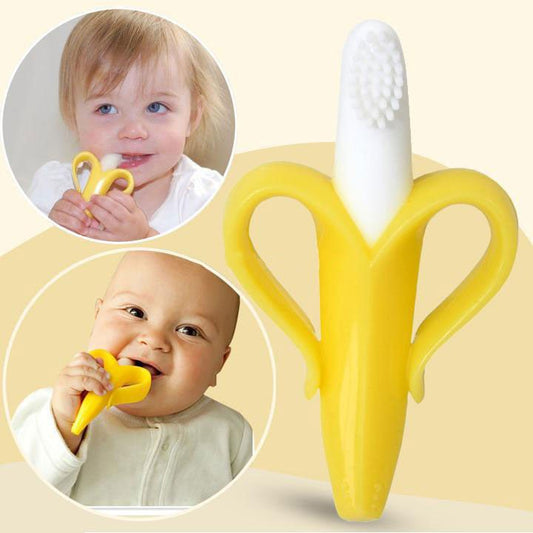 Silicon Bebe Banana Teether Toy $8.48 Dana Fashion quantity: 1pc Toys & Hobbies Overview: Soft and safe, relieve teething discomfort Particularly integrated into the banana shape design, clean the baby's mouth, massage the gums, exercise grip, soothe emot