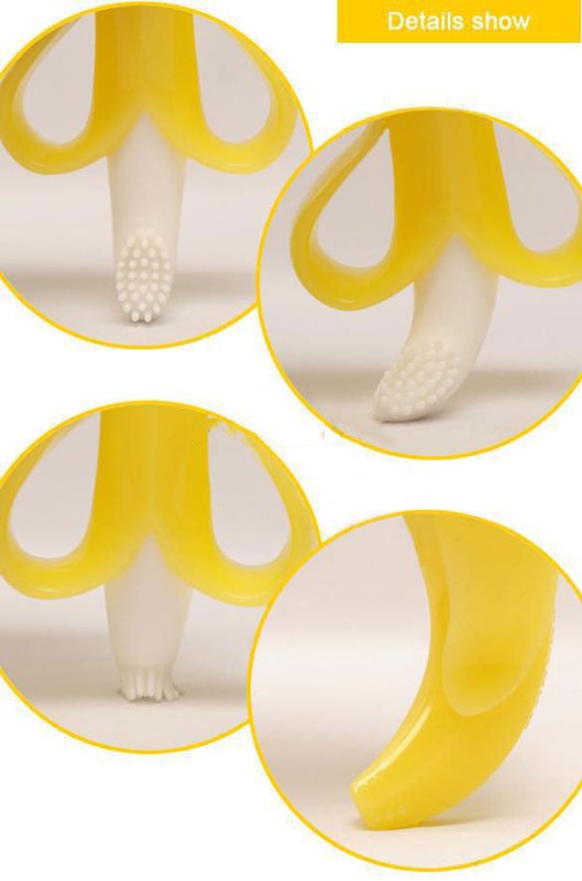 Silicon Bebe Banana Teether Toy $8.48 Dana Fashion quantity: 1pc Toys & Hobbies Overview: Soft and safe, relieve teething discomfort Particularly integrated into the banana shape design, clean the baby's mouth, massage the gums, exercise grip, soothe emot