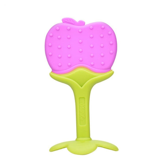 Silicon Bebe Banana Teether Toy $8.76 Dana Fashion quantity: Purple apple Toys & Hobbies Overview: Soft and safe, relieve teething discomfort Particularly integrated into the banana shape design, clean the baby's mouth, massage the gums, exercise grip, so