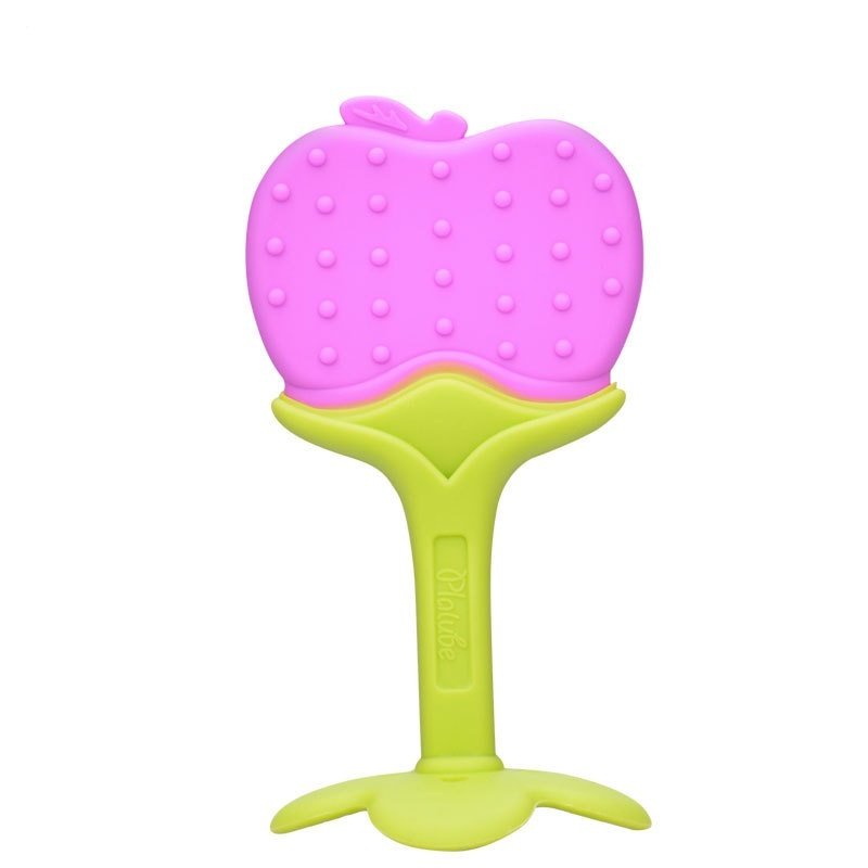 Silicon Bebe Banana Teether Toy $8.76 Dana Fashion quantity: Purple apple Toys & Hobbies Overview: Soft and safe, relieve teething discomfort Particularly integrated into the banana shape design, clean the baby's mouth, massage the gums, exercise grip, so