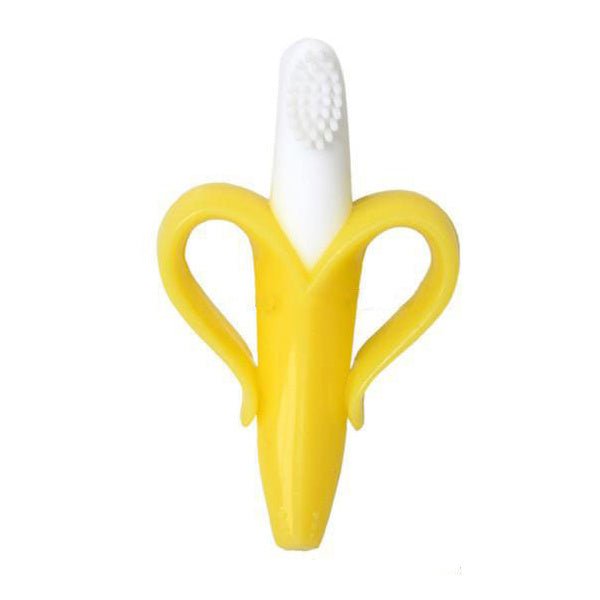 Silicon Bebe Banana Teether Toy $8.48 Dana Fashion quantity: 1pc Toys & Hobbies Overview: Soft and safe, relieve teething discomfort Particularly integrated into the banana shape design, clean the baby's mouth, massage the gums, exercise grip, soothe emot