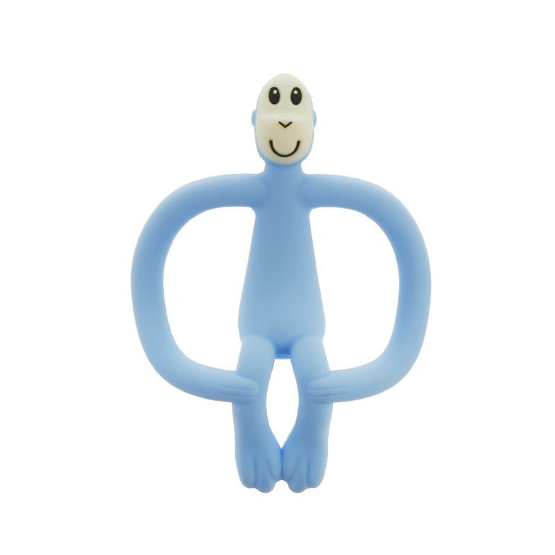 Silicon Bebe Banana Teether Toy $9.96 Dana Fashion quantity: Monkey Blue Toys & Hobbies Overview: Soft and safe, relieve teething discomfort Particularly integrated into the banana shape design, clean the baby's mouth, massage the gums, exercise grip, soo