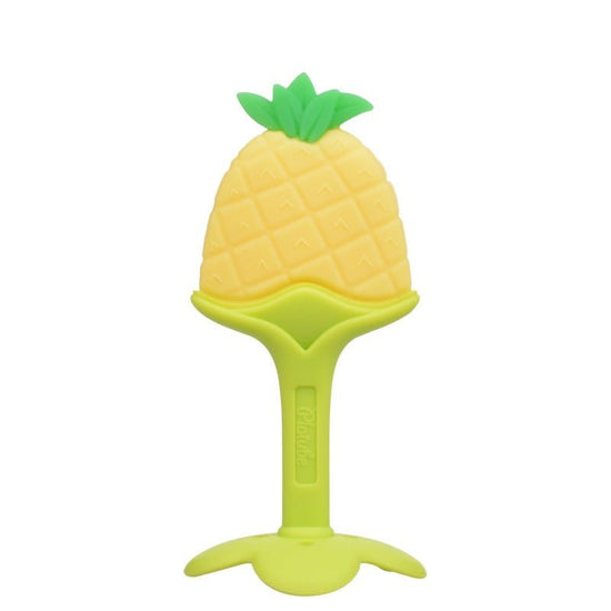 Silicon Bebe Banana Teether Toy $8.76 Dana Fashion quantity: Pineapple Toys & Hobbies Overview: Soft and safe, relieve teething discomfort Particularly integrated into the banana shape design, clean the baby's mouth, massage the gums, exercise grip, sooth