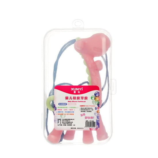 Silicon Bebe Banana Teether Toy $12.47 Dana Fashion quantity: Deer pink Toys & Hobbies Overview: Soft and safe, relieve teething discomfort Particularly integrated into the banana shape design, clean the baby's mouth, massage the gums, exercise grip, soot