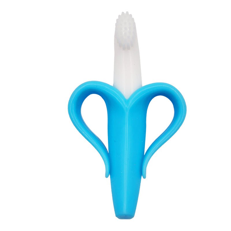 Silicon Bebe Banana Teether Toy $8.52 Dana Fashion quantity: Blue Toys & Hobbies Overview: Soft and safe, relieve teething discomfort Particularly integrated into the banana shape design, clean the baby's mouth, massage the gums, exercise grip, soothe emo