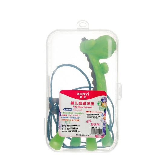 Silicon Bebe Banana Teether Toy $12.47 Dana Fashion quantity: Deer green Toys & Hobbies Overview: Soft and safe, relieve teething discomfort Particularly integrated into the banana shape design, clean the baby's mouth, massage the gums, exercise grip, soo
