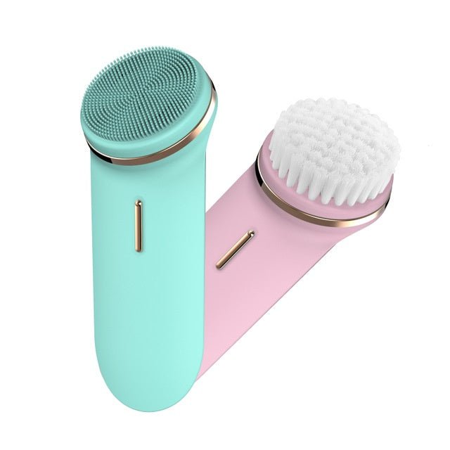 Silicone Electric face Cleaner $82.45 Dana Fashion Color: Green Beauty Tools Charging voltage: DC 5.0V Working voltage: DC 3.7V Battery capacity: 300mAh Charging time: 1.0H Vibration frequency: 6500RPM Working power: 500mW Product size: 132*50*38MM