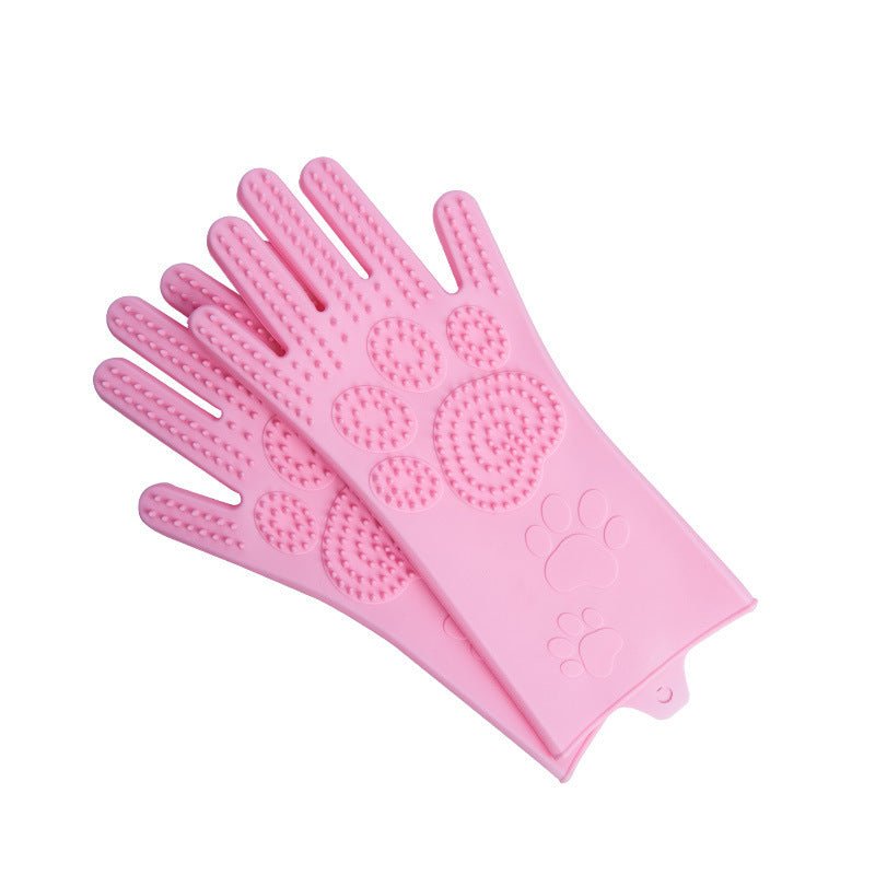 Silicone Heat-resistant Cleaning Brush Scrubbing Gloves $23.10 Dana Fashion Color: Claw Pink Dana's Kitchen Overview : 1. Non-slip , anti-scalding , heat-insulating , wear-resistant , environmentally friendly, non-stick oil , easy to clean 2. Combined des