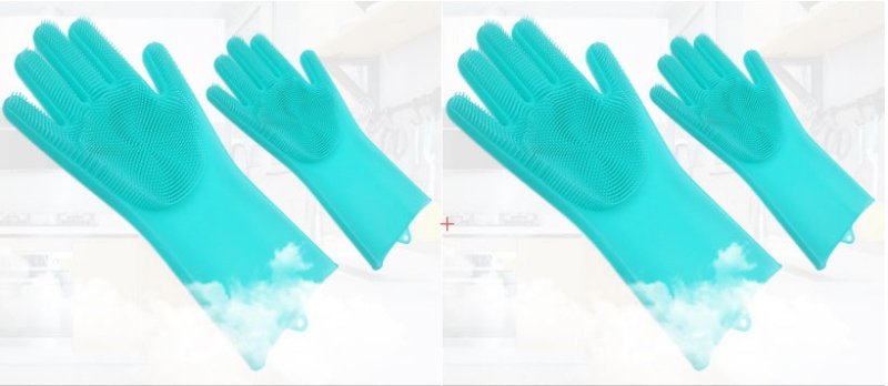 Silicone Heat-resistant Cleaning Brush Scrubbing Gloves $45.32 Dana Fashion Color: Blue1 2pcs Dana's Kitchen Overview : 1. Non-slip , anti-scalding , heat-insulating , wear-resistant , environmentally friendly, non-stick oil , easy to clean 2. Combined de