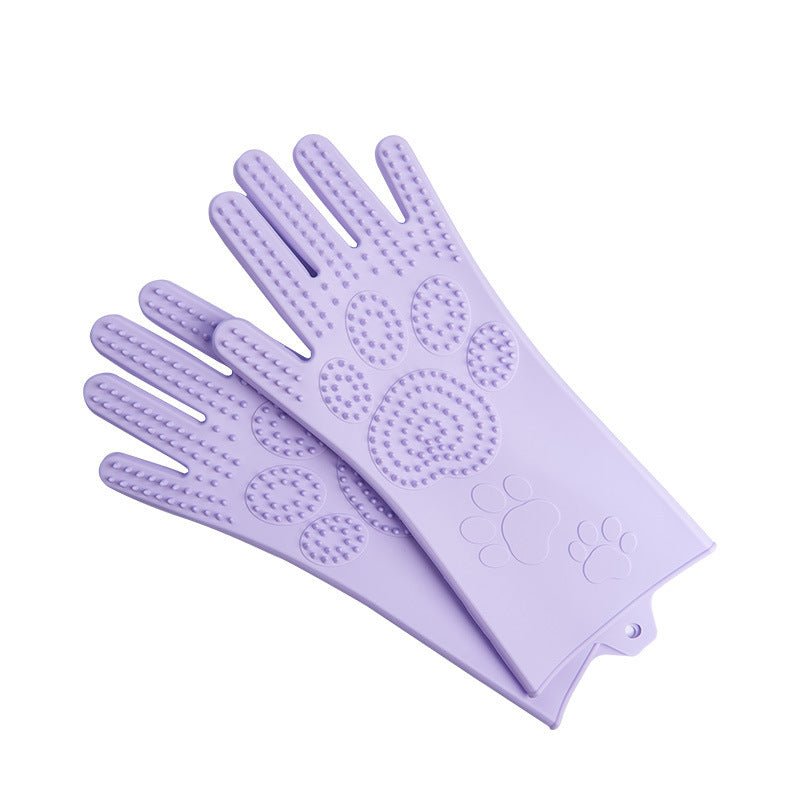 Silicone Heat-resistant Cleaning Brush Scrubbing Gloves $23.10 Dana Fashion Color: Claw Purple Dana's Kitchen Overview : 1. Non-slip , anti-scalding , heat-insulating , wear-resistant , environmentally friendly, non-stick oil , easy to clean 2. Combined d