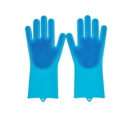Silicone Heat-resistant Cleaning Brush Scrubbing Gloves $23.44 Dana Fashion Color: Dark blue 1 Dana's Kitchen Overview : 1. Non-slip , anti-scalding , heat-insulating , wear-resistant , environmentally friendly, non-stick oil , easy to clean 2. Combined d