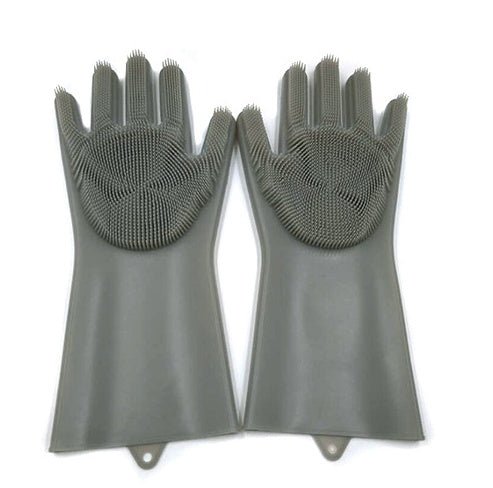 Silicone Heat-resistant Cleaning Brush Scrubbing Gloves $24.66 Dana Fashion Color: Gary1 Dana's Kitchen Overview : 1. Non-slip , anti-scalding , heat-insulating , wear-resistant , environmentally friendly, non-stick oil , easy to clean 2. Combined design
