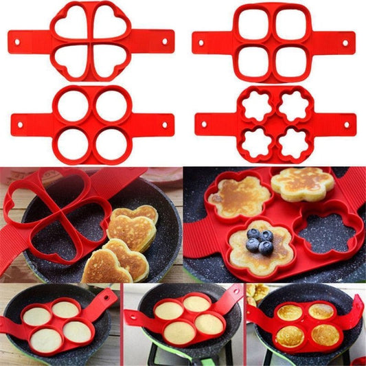 Silicone Non Stick Fantastic Egg Pancake Maker Ring Kitchen Baking Omelet Molds Flip Cooker Egg Ring Mold $18.50 Dana Fashion style: 1 Dana's Kitchen Overview ： 1. Easily prepare perfect pancakes with the Fantastic Nonstick Pancake Ring 2. Best results wh
