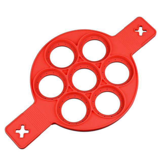 Silicone Non Stick Fantastic Egg Pancake Maker Ring Kitchen Baking Omelet Molds Flip Cooker Egg Ring Mold $18.50 Dana Fashion style: 7 Hole X 1pc Dana's Kitchen Overview ： 1. Easily prepare perfect pancakes with the Fantastic Nonstick Pancake Ring 2. Best