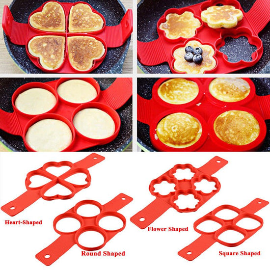 Silicone Non Stick Fantastic Egg Pancake Maker Ring Kitchen Baking Omelet Molds Flip Cooker Egg Ring Mold $18.50 Dana Fashion style: 1 Dana's Kitchen Overview ： 1. Easily prepare perfect pancakes with the Fantastic Nonstick Pancake Ring 2. Best results wh