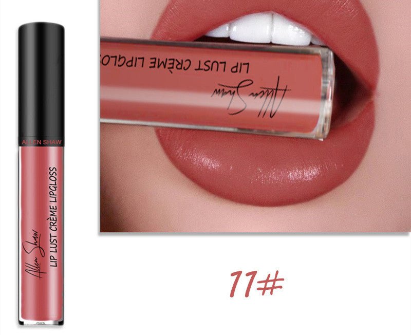Silky Cream Texture Lip Gloss Aliexpress Shopee Cross-Border Exclusive Lip Glaze Lip Gloss Lipstick $14.00 Dana Fashion Color: 11 color makeup Product information: Whether to import: No Special purpose cosmetics: No Shelf life: three years Ingredients: mi