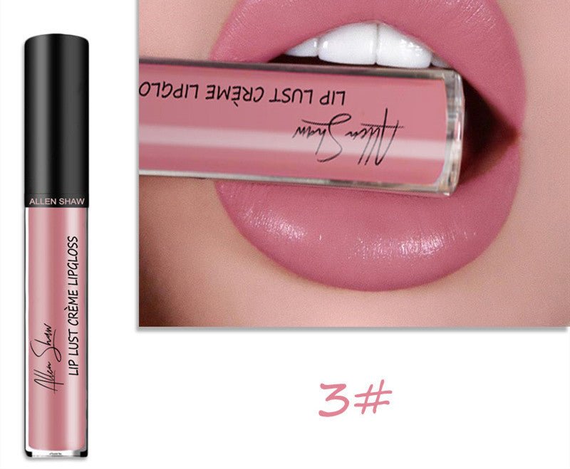 Silky Cream Texture Lip Gloss Aliexpress Shopee Cross-Border Exclusive Lip Glaze Lip Gloss Lipstick $14.00 Dana Fashion Color: 1 color makeup Product information: Whether to import: No Special purpose cosmetics: No Shelf life: three years Ingredients: min