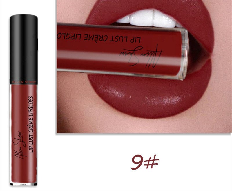 Silky Cream Texture Lip Gloss Aliexpress Shopee Cross-Border Exclusive Lip Glaze Lip Gloss Lipstick $14.00 Dana Fashion Color: 1 color makeup Product information: Whether to import: No Special purpose cosmetics: No Shelf life: three years Ingredients: min