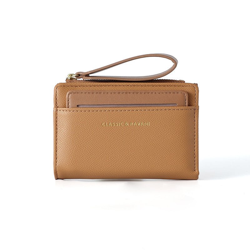 Simple Elegant Solid Color Wallet For Women $25.74 Dana Fashion Color: Brown Women's Bags Product information: Pattern: solid color Applicable scenario: Daily matching Color: black, green, red, pink, brown, blue Material: pu Style: Urban Simplicity Packin