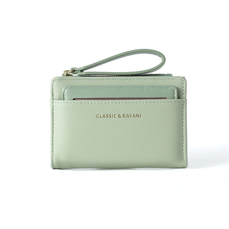 Simple Elegant Solid Color Wallet For Women $25.74 Dana Fashion Color: Green Women's Bags Product information: Pattern: solid color Applicable scenario: Daily matching Color: black, green, red, pink, brown, blue Material: pu Style: Urban Simplicity Packin