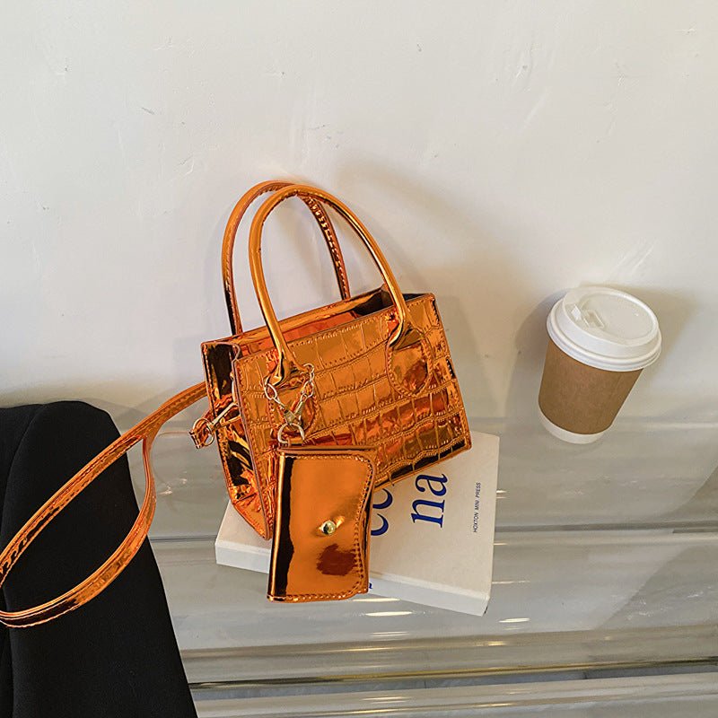 Simple Texture Shoulder Messenger Bag $29.29 Dana Fashion Color: Orange Women's Bags Product information: Color: black, orange, green, pink, silver Material: PU Suitcase shape: Horizontal Square Packing list: Bag*1 Product Image: