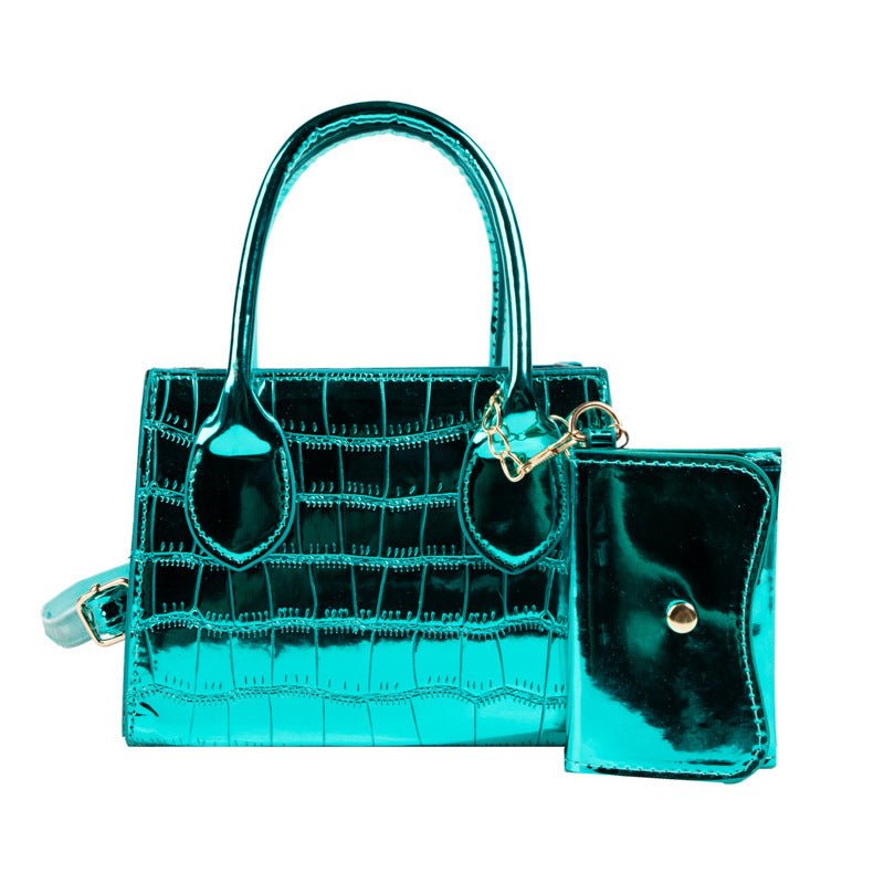 Simple Texture Shoulder Messenger Bag $29.29 Dana Fashion Color: Green Women's Bags Product information: Color: black, orange, green, pink, silver Material: PU Suitcase shape: Horizontal Square Packing list: Bag*1 Product Image: