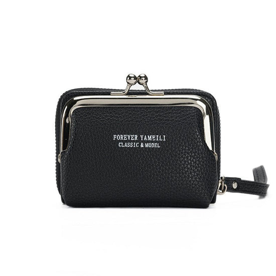 Simple Wallet Women's Short Thin Small Student Wallet $18.94 Dana Fashion Color: Black Women's Bags Product information: Pattern: solid color Lining texture: pu Applicable scenarios: Daily matching Color: black, pink, green, red, yellow, blue, gray, apric