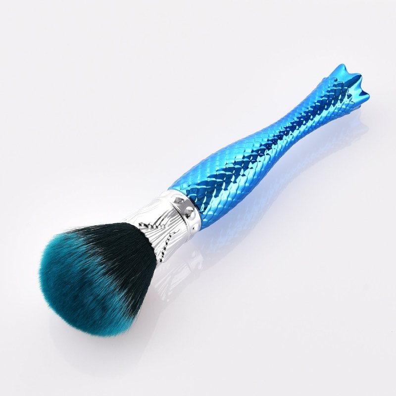 Single makeup brush makeup tool blue $14.39 Dana Fashion Color: Demon blue makeup Product Category: Makeup Brushes Bristle material: nylon Brush package type: OPP Brush handle material: plastic Brush handle specifications: portable 15*5*5 15*5*5 15*5*5