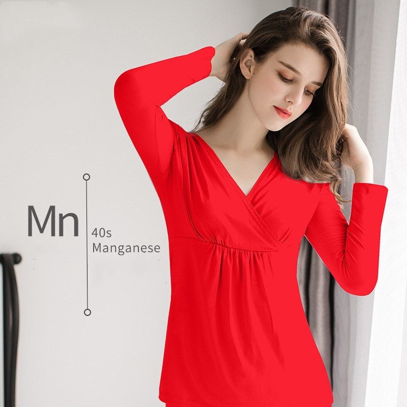 Single piece of autumn clothing for pregnant women $21.99 Dana Fashion Color: Red Size: L Baby & Mother Fabric name: Modal Main fabric composition: Modal Main fabric ingredient content: 48 (%) 1. Asian sizes are 1 to 2 sizes smaller than European and Amer