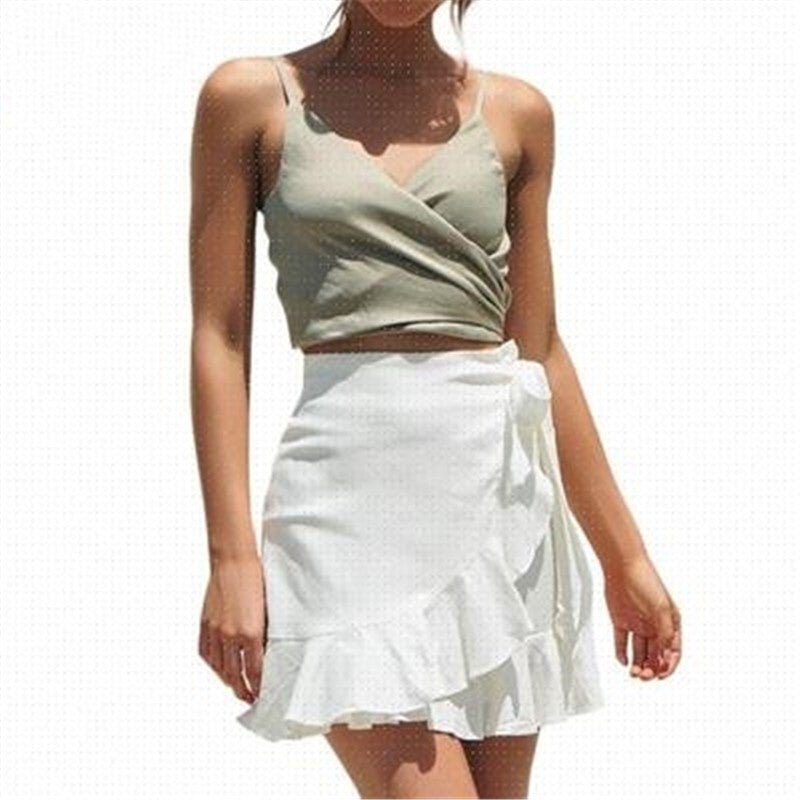 Skirts For Women Skirt dresses Casual Elegant Waisted $28.50 Dana Fashion Color: Green Size: 2XL Women's clothing Product Information: Fabric name: bubble linen Main fabric composition: polyester fiber (polyester) The content of main fabric ingredients: 9