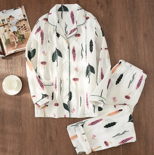 Sleepwear Cotton 100% Thin Maternity Wear $34.22 Dana Fashion Style: White fruit Size: L Baby & Mother Item specifics Style: Traditional Type: Pajama Sets Material: Polyester Pattern Type: Solid Dresses length: Ankle-Length Sleeve Length: Full Collar: Tur