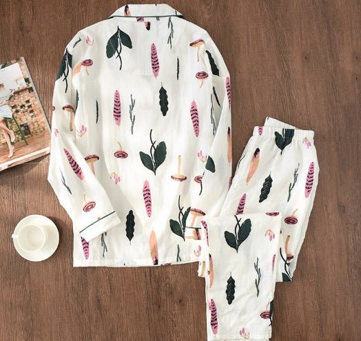 Sleepwear Cotton 100% Thin Maternity Wear $34.22 Dana Fashion Style: White fruit Size: L Baby & Mother Item specifics Style: Traditional Type: Pajama Sets Material: Polyester Pattern Type: Solid Dresses length: Ankle-Length Sleeve Length: Full Collar: Tur