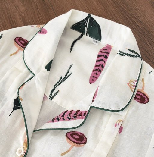 Sleepwear Cotton 100% Thin Maternity Wear $34.22 Dana Fashion Style: White fruit Size: L Baby & Mother Item specifics Style: Traditional Type: Pajama Sets Material: Polyester Pattern Type: Solid Dresses length: Ankle-Length Sleeve Length: Full Collar: Tur