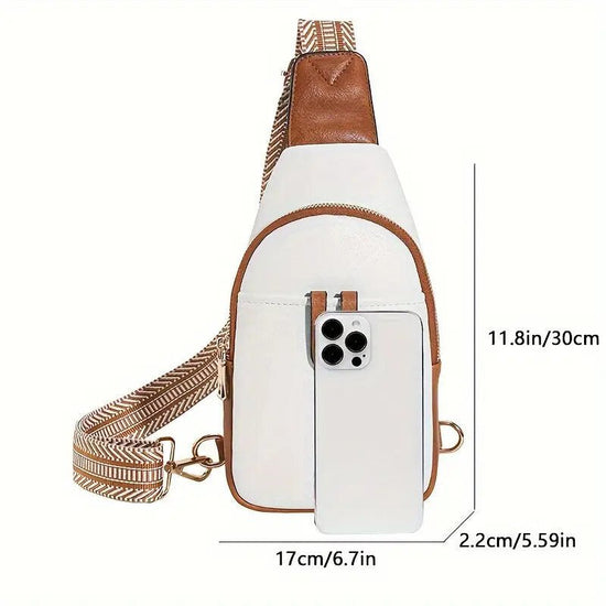 Sling Bag For Women Crossbody Fanny Packs For Women Leather Sling Chest Bag With Adjustable Strap Beige Brown $29.00 Dana Fashion Color: Beige Brown Women's Bags High Quality Material - Telena sling bag for women is made of soft, non-toxic and odorless fa