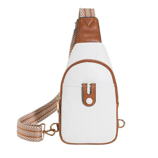 Sling Bag For Women Crossbody Fanny Packs For Women Leather Sling Chest Bag With Adjustable Strap Beige Brown $29.00 Dana Fashion Color: Beige Brown Women's Bags High Quality Material - Telena sling bag for women is made of soft, non-toxic and odorless fa