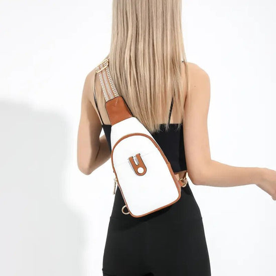 Sling Bag For Women Crossbody Fanny Packs For Women Leather Sling Chest Bag With Adjustable Strap Beige Brown $29.00 Dana Fashion Color: Beige Brown Women's Bags High Quality Material - Telena sling bag for women is made of soft, non-toxic and odorless fa