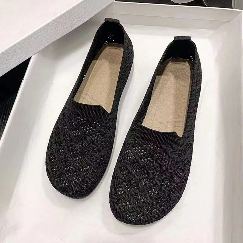 Slip - on Fly - kit Mesh Breathable Casual Women's ShoesDana FashionDana FashionSlip - on Fly - kit Mesh Breathable Casual Women's Shoes
