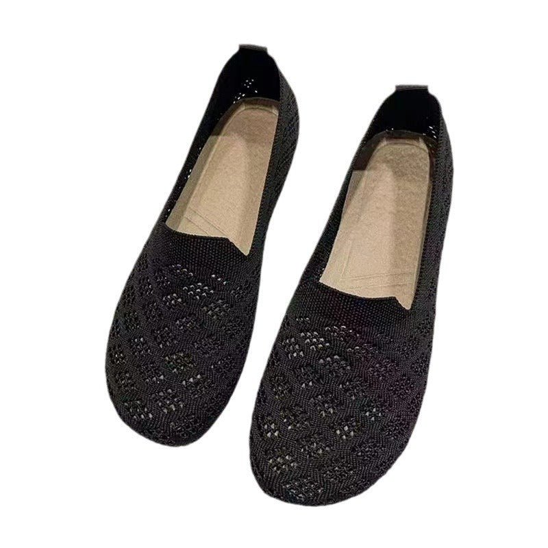 Slip - on Fly - kit Mesh Breathable Casual Women's ShoesDana FashionDana FashionSlip - on Fly - kit Mesh Breathable Casual Women's Shoes