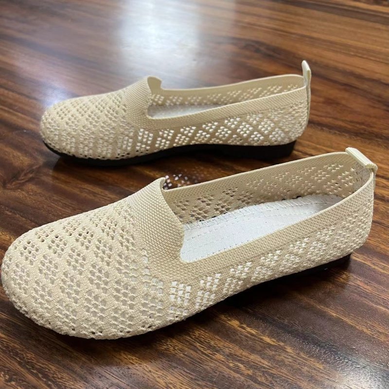 Slip - on Fly - kit Mesh Breathable Casual Women's ShoesDana FashionDana FashionSlip - on Fly - kit Mesh Breathable Casual Women's Shoes