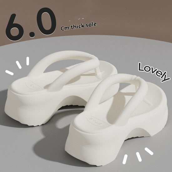 Slippers Non-slip Home EVA Platform $34.50 Dana Fashion Color: White Size: 36to37 Women's shoes Product information: Color: white, brown, black, Rose Red Size: 36-37,38-39,40-41 Sole craft: injection moulded shoes Style: flip flops Thickness: Single Shoe