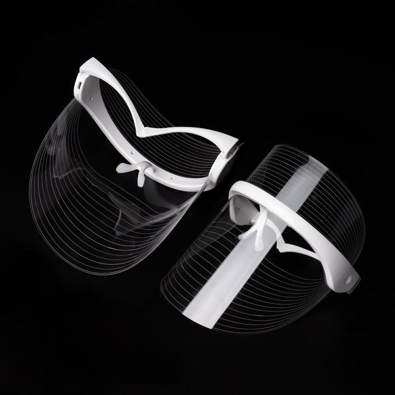 Small Bulb Color Light Mask Beauty Equipment Facial Mask Machine Skin Care $48.00 Dana Fashion Color: 7colors Beauty Tools Overview: The LED emits red and blue light of a specific wavelength, penetrates the skin surface, reaches the subcutaneous fat layer