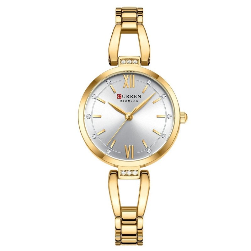 Small Dial Waterproof Simple Women's Quartz Wrist Watch $39.00 Dana Fashion Color: Gold Strap White Noodles Women's Accessories Product information: Color: gold watchband gold shell green surface, gold watchband gold shell gold surface, gold watchband gol