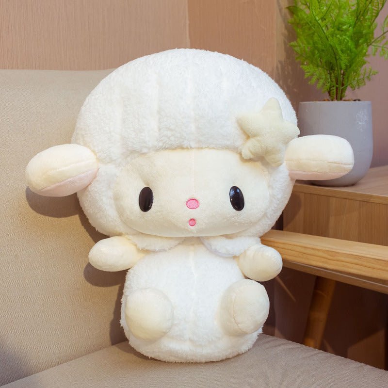 Soft Cute Lamb Doll Toy Sheep Doll $25.52 Dana Fashion Color: White Size: 30cm Toys & Hobbies Product Information: Is the modeling cartoon or animation: No Animal classification: Sheep Packing method: Net bag Filling material: PP cotton Plush classificati