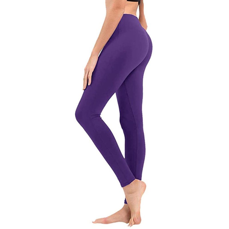 Solid Color High Waist Cropped Leggings $20.88 Dana Fashion Color: Solid Violet Size: LtoXL Women's clothing معلومات المنتج: اللون: أحمر نبيذ نقي، أزرق سادة، كركم سادة، أرجواني سادة، زيتوني سادة، قرمزي سادة، رمادي سادة أخضر، قهوة سادة، بني سادة متوسط ​​ال