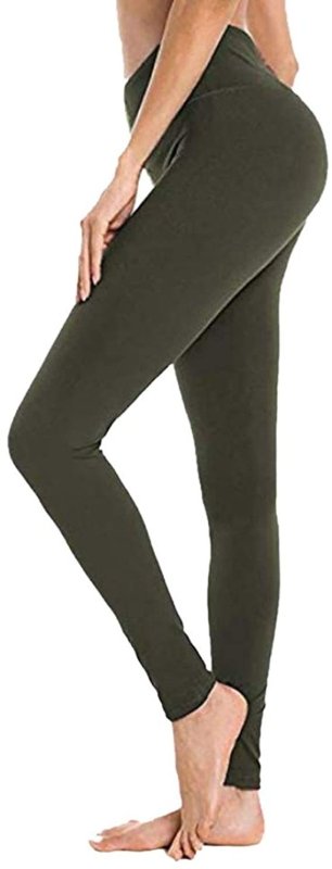 Solid Color High Waist Cropped Leggings $20.88 Dana Fashion Color: Solid Olive Size: LtoXL Women's clothing معلومات المنتج: اللون: أحمر نبيذ نقي، أزرق سادة، كركم سادة، أرجواني سادة، زيتوني سادة، قرمزي سادة، رمادي سادة أخضر، قهوة سادة، بني سادة متوسط ​​الل