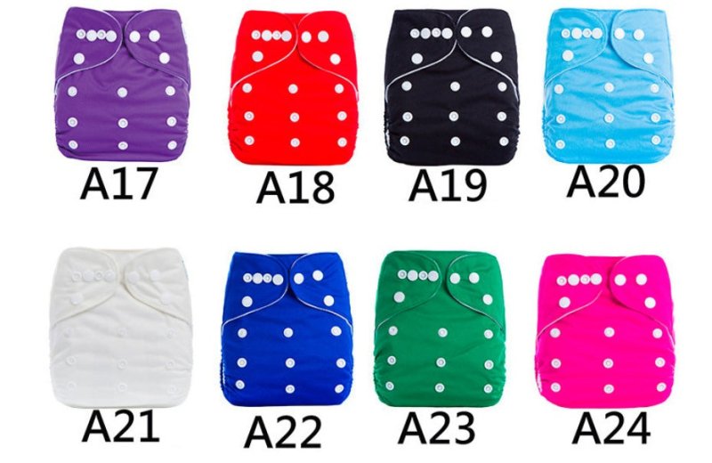 Solid color leak-proof baby diaper pants $12.47 Dana Fashion Color: 10A Baby & Mother Material: Brushed cloth lining Applicable people: unlimited Applicable age: 0-12 months Suitable weight: 3-15kg Opening: single opening Lining: bamboo charcoal Craft: se
