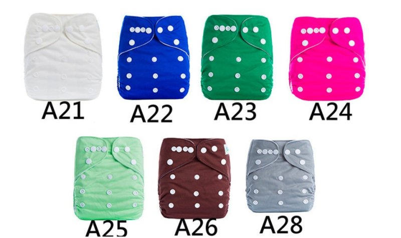 Solid color leak-proof baby diaper pants $12.47 Dana Fashion Color: 10A Baby & Mother Material: Brushed cloth lining Applicable people: unlimited Applicable age: 0-12 months Suitable weight: 3-15kg Opening: single opening Lining: bamboo charcoal Craft: se