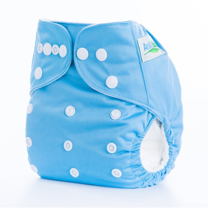 Solid color leak-proof baby diaper pants $12.47 Dana Fashion Color: 20A Baby & Mother Material: Brushed cloth lining Applicable people: unlimited Applicable age: 0-12 months Suitable weight: 3-15kg Opening: single opening Lining: bamboo charcoal Craft: se