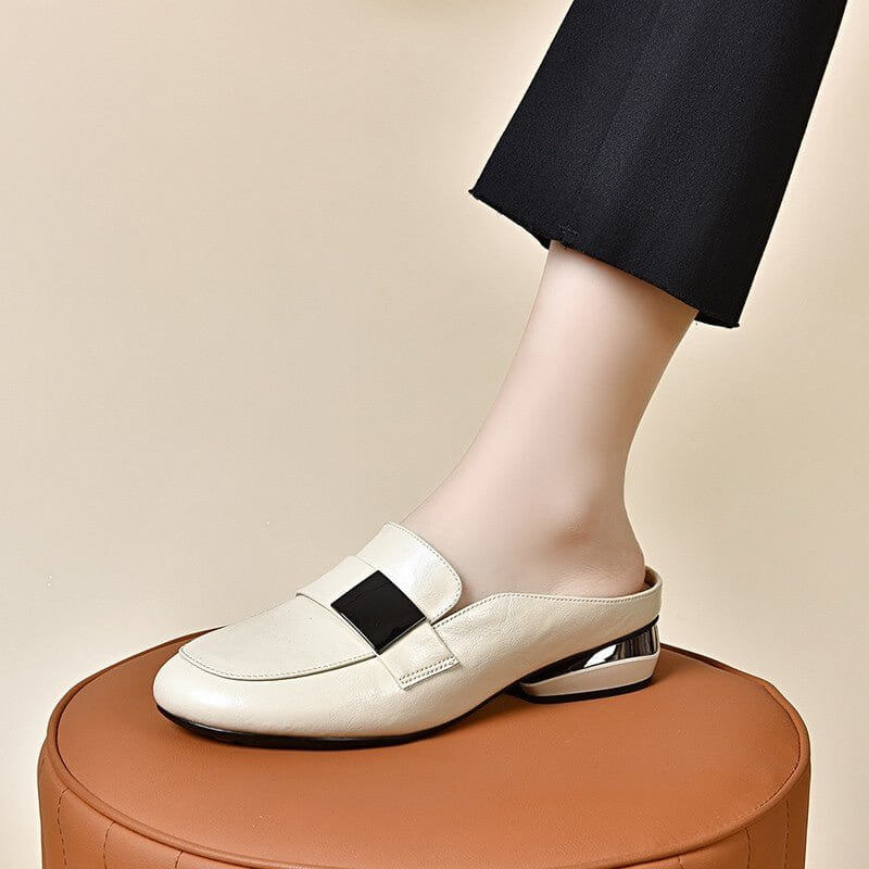 Solid Color Round Toe Low-top Women's Leather Shoes $32.50 Dana Fashion Color: White 3cm Size: 35 Baby & Mother Product information: Color: Black 3cm, white 3cm, khaki 3cm Size: 35, 36, 37, 38, 39, 40, 41 Toe holder shape: round head Shoe Upper material: